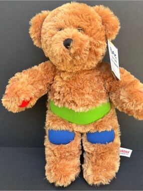 2016 Aurora RUFUS BEAR With Diabetes 14" Plush JDRF NWT Russ